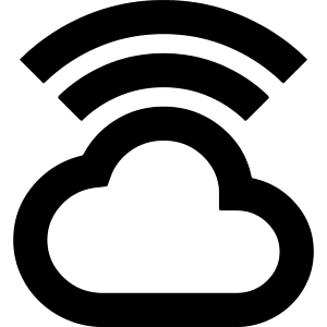 Cloud Wifi Icon from Sharp Remix - Free Set