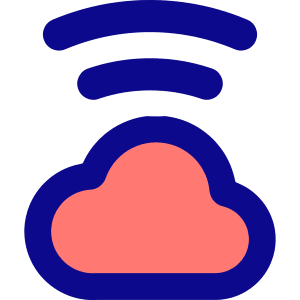 Cloud Wifi Icon from Core Pop - Free Set
