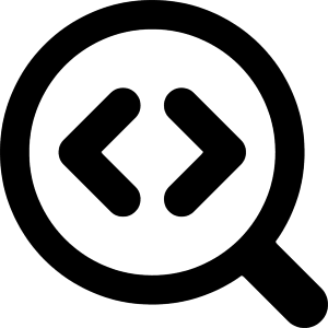 Code Analysis Icon from Core Remix - Free Set