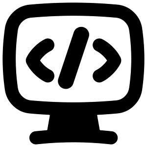 Code Monitor 1 Icon from Flex Remix - Free Set