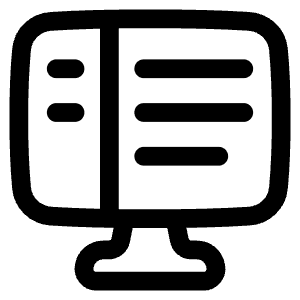 Code Monitor 2 Icon from Plump Line - Free Set