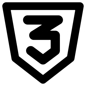 Css Three Icon from Core Remix - Free Set