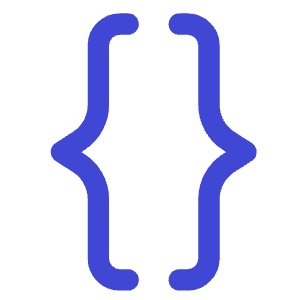 Curly Brackets Icon from Core Duo - Free Set