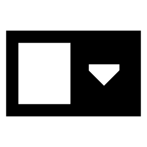 Drop Down Menu Icon from Sharp Solid - Free Set