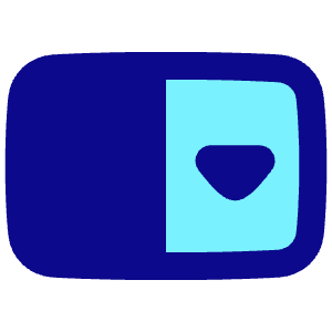 Drop Down Menu Icon from Plump Pop - Free Set