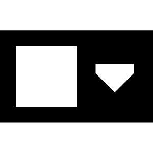 Drop Down Menu Icon from Sharp Remix - Free Set