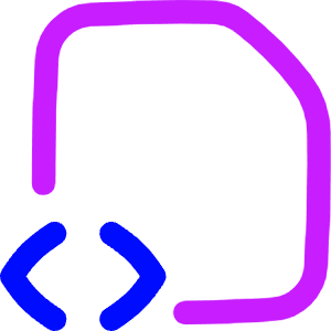 File Code 1 Icon from Flex Neon - Free Set