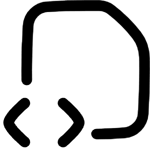 File Code 1 Icon from Flex Line - Free Set