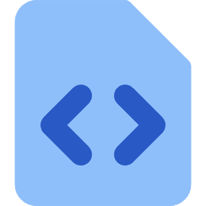File Code 1 Icon from Core Flat - Free Set