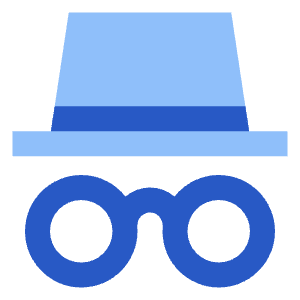Incognito Mode Icon from Sharp Flat - Free Set