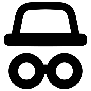 Incognito Mode Icon from Plump Remix - Free Set