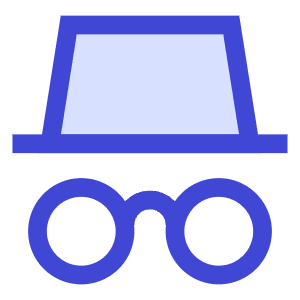 Incognito Mode Icon from Sharp Duo - Free Set