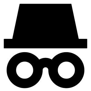 Incognito Mode Icon from Sharp Remix - Free Set