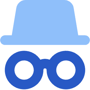 Incognito Mode Icon from Core Flat - Free Set