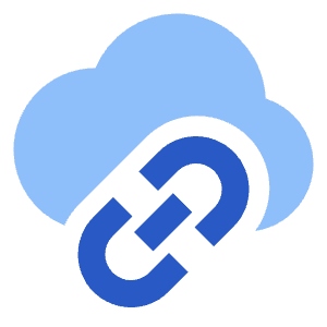 Insert Cloud Link Icon from Sharp Flat - Free Set