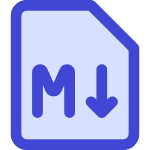 Markdown Document Programming Icon from Core Duo - Free Set