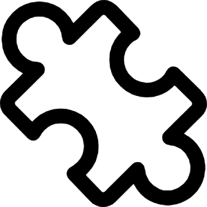 Module Puzzle 1 Icon from Core Line - Free Set