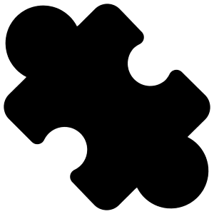 Module Puzzle 1 Icon from Core Solid - Free Set