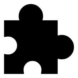 Module Puzzle 2 Icon from Sharp Solid - Free Set