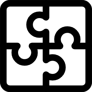 Module Puzzle 3 Icon from Core Line - Free Set