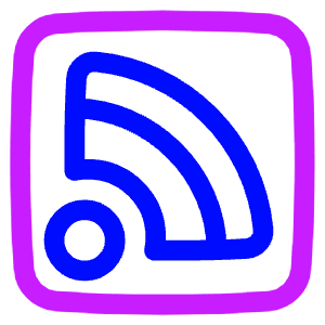 Rss Square Icon from Plump Neon - Free Set