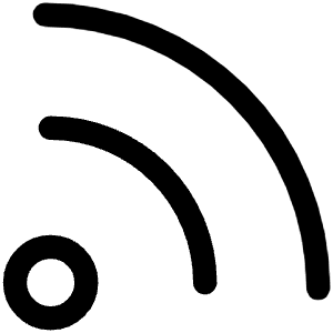 Rss Symbol Icon from Core Line - Free Set