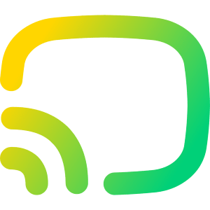 Screen Broadcast Icon from Flex Gradient - Free Set