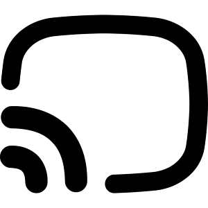 Screen Broadcast Icon from Flex Remix - Free Set