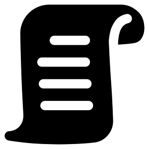 Script 2 Icon from Plump Solid - Free Set