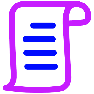Script 2 Icon from Plump Neon - Free Set