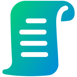 Script 2 Icon from Plump Gradient - Free Set