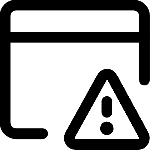 Threat Browser 1 Icon from Core Line - Free Set