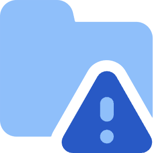 Threat Folder Icon from Core Flat - Free Set