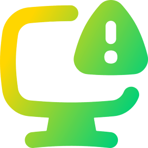 Threat Monitor Icon from Flex Gradient - Free Set