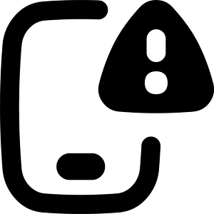 Threat Phone Icon from Flex Remix - Free Set