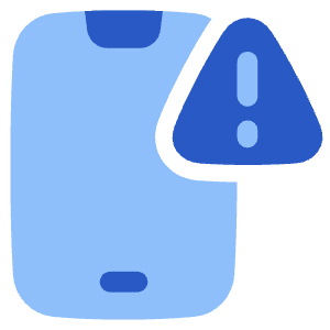 Threat Phone Icon from Plump Flat - Free Set