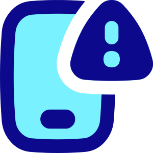 Threat Phone Icon from Flex Pop - Free Set