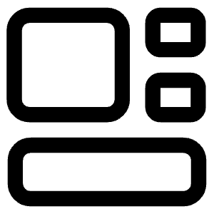 Widget Icon from Core Line - Free Set