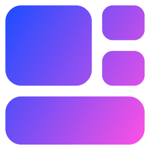 Widget Icon from Core Gradient - Free Set