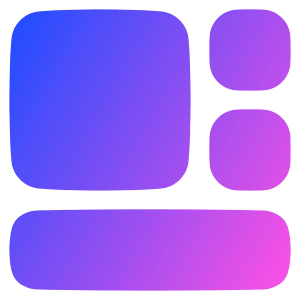 Widget Icon from Plump Gradient - Free Set