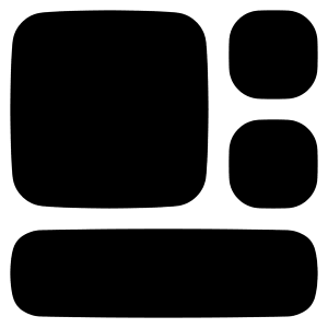 Widget Icon from Plump Solid - Free Set