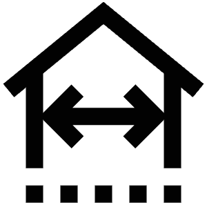 Arrows House Icon from Atlas Line Set