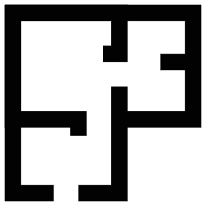 Home Layout Icon from Atlas Line Set