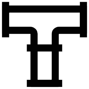 Pipes Intersect Icon from Atlas Line Set