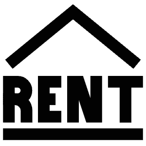 Rent House Icon from Atlas Line Set