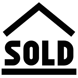 Sold House Icon from Atlas Line Set