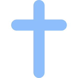 Christian Cross 2 Icon from Core Flat Set