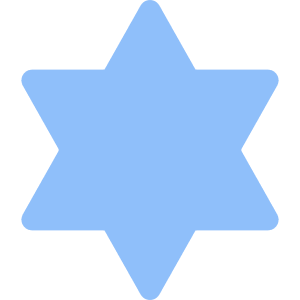 Hexagram Icon from Core Flat Set
