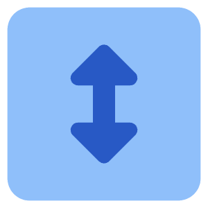 Fit Height Icon from Core Flat Set