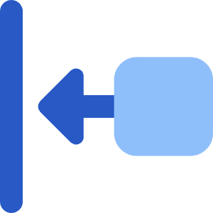 Move Left Icon from Core Flat Set